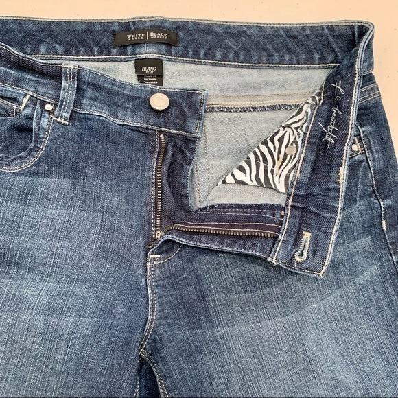 White House Black Market Jeans Adult 10R Blue Pockets Boot Leg Women’s - Picture 11 of 13